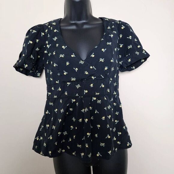 Odille Lemon Blouse - Picture 1 of 6